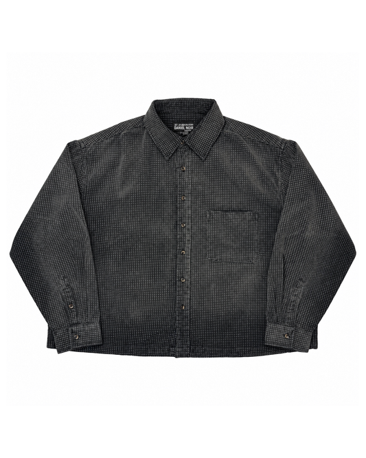 SUNFADED FLANNEL - BLACK